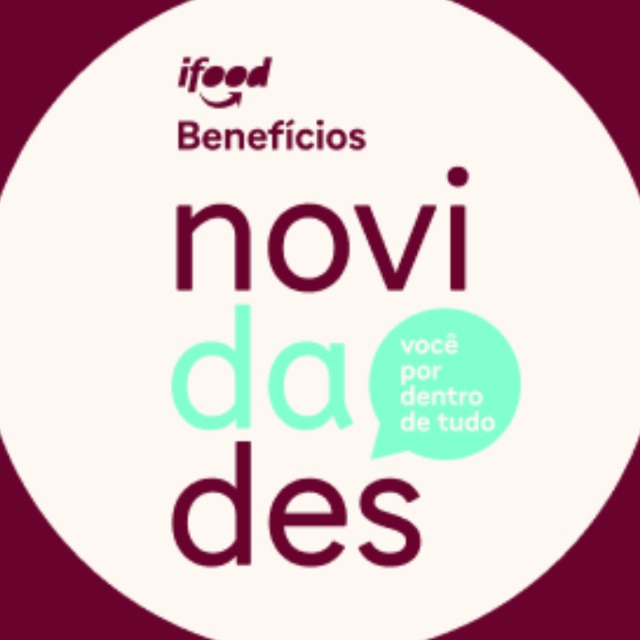 Canal no WhatsApp: Novidades | iFood Benefícios